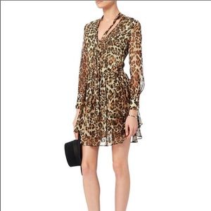 1 DAY ONLY SALE! 
Intermix Leopard Print Dress 🐆 revolve s